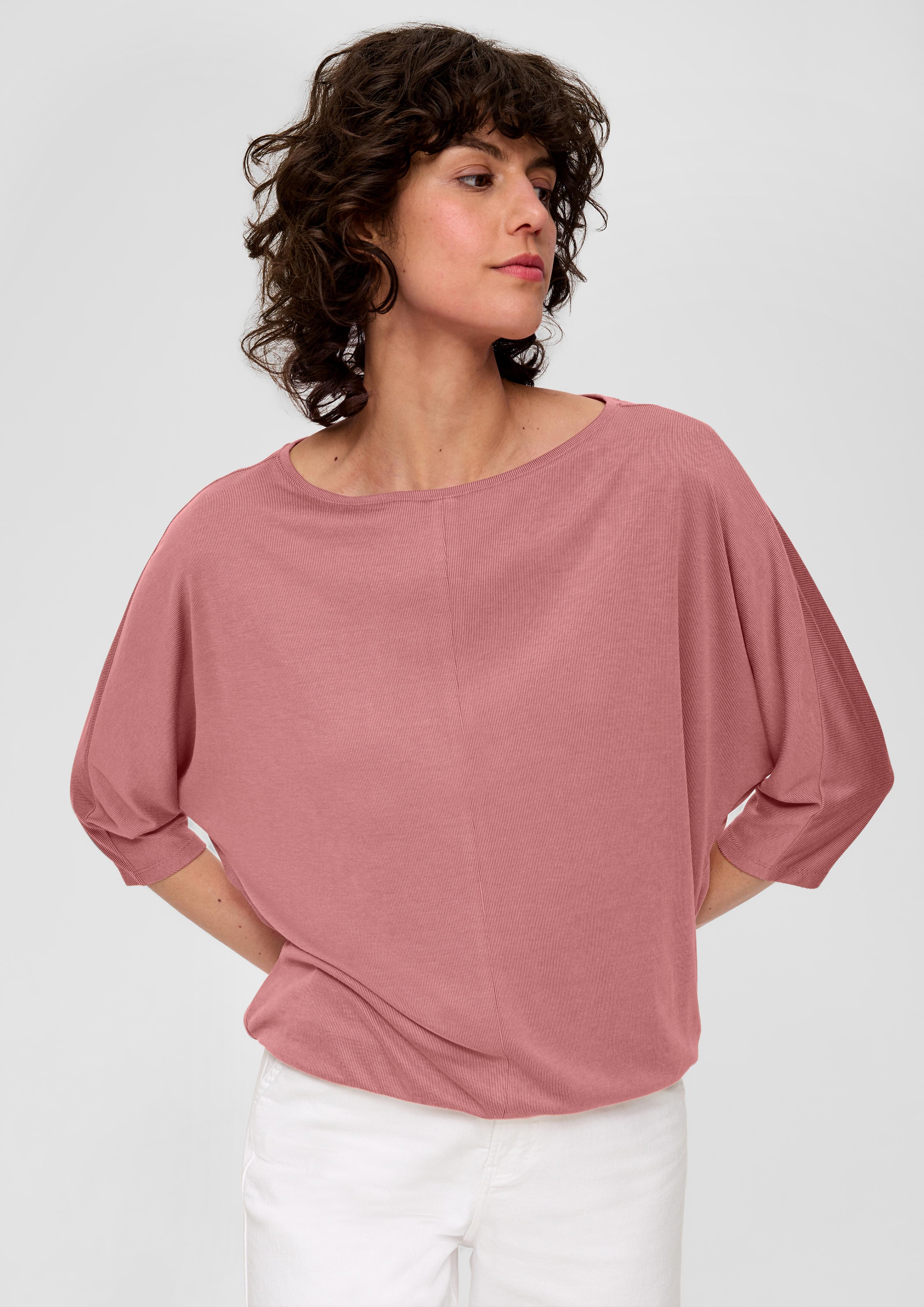 Geripptes Longsleeve aus Modalmix  2133474-2074