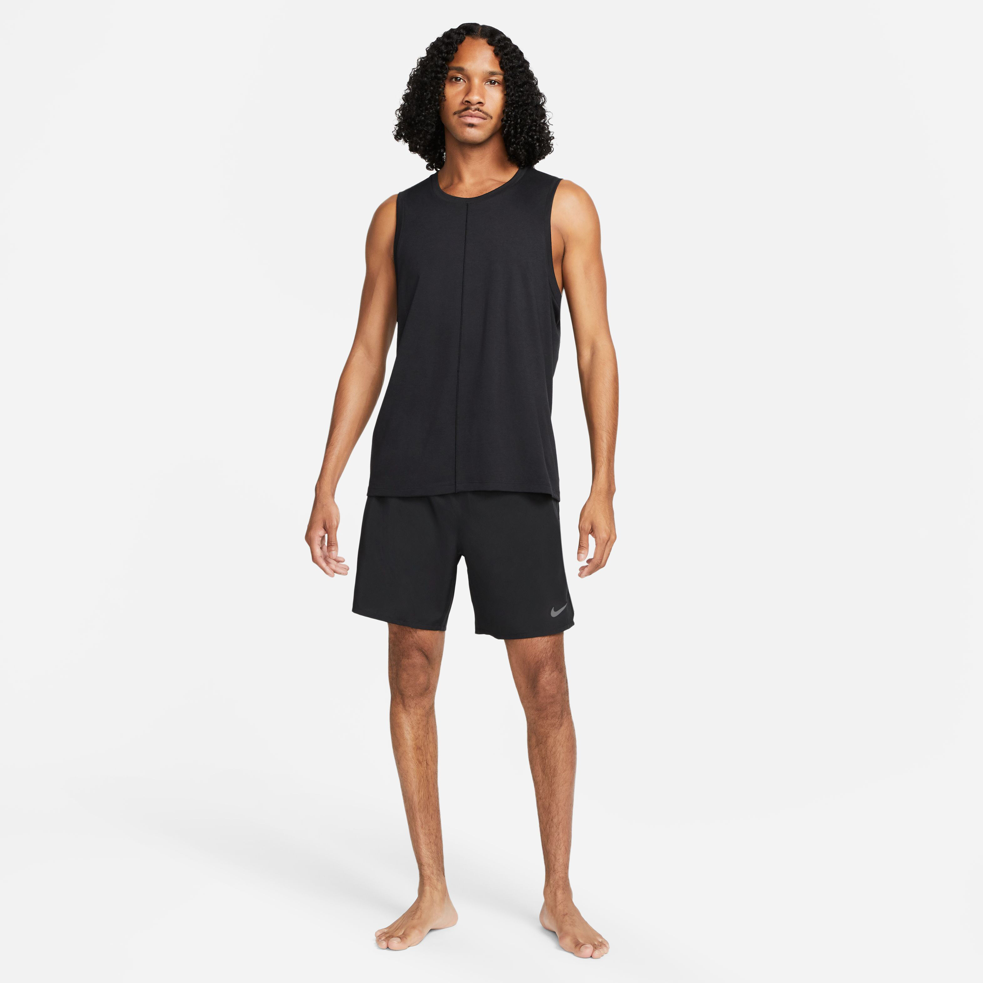 Dri-Fit Challenger 7in 2in1 Shorts Herren - Schwarz, Grau