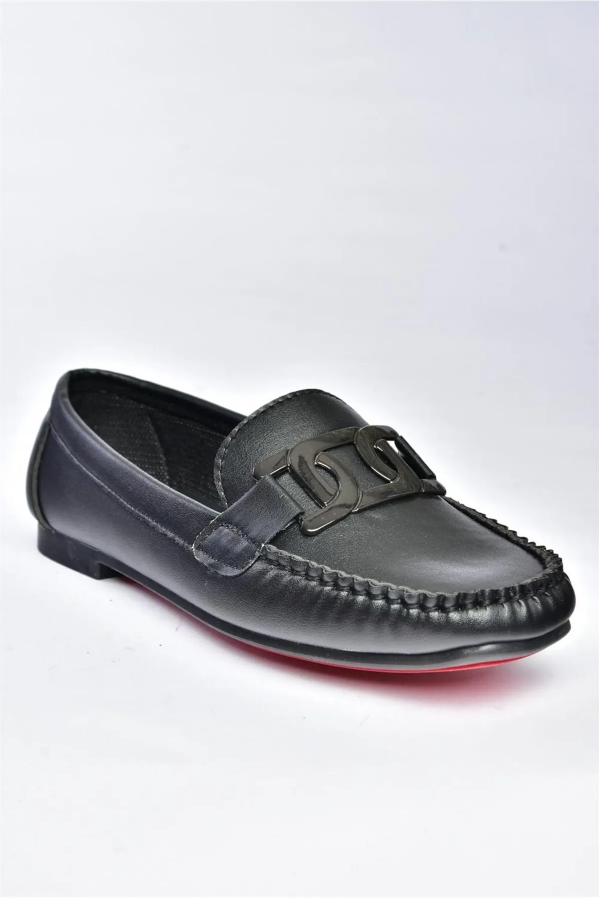 Fox Shoes  P757022509 Ballerinas für Damen mit schwarzem Schnallenzubehör
