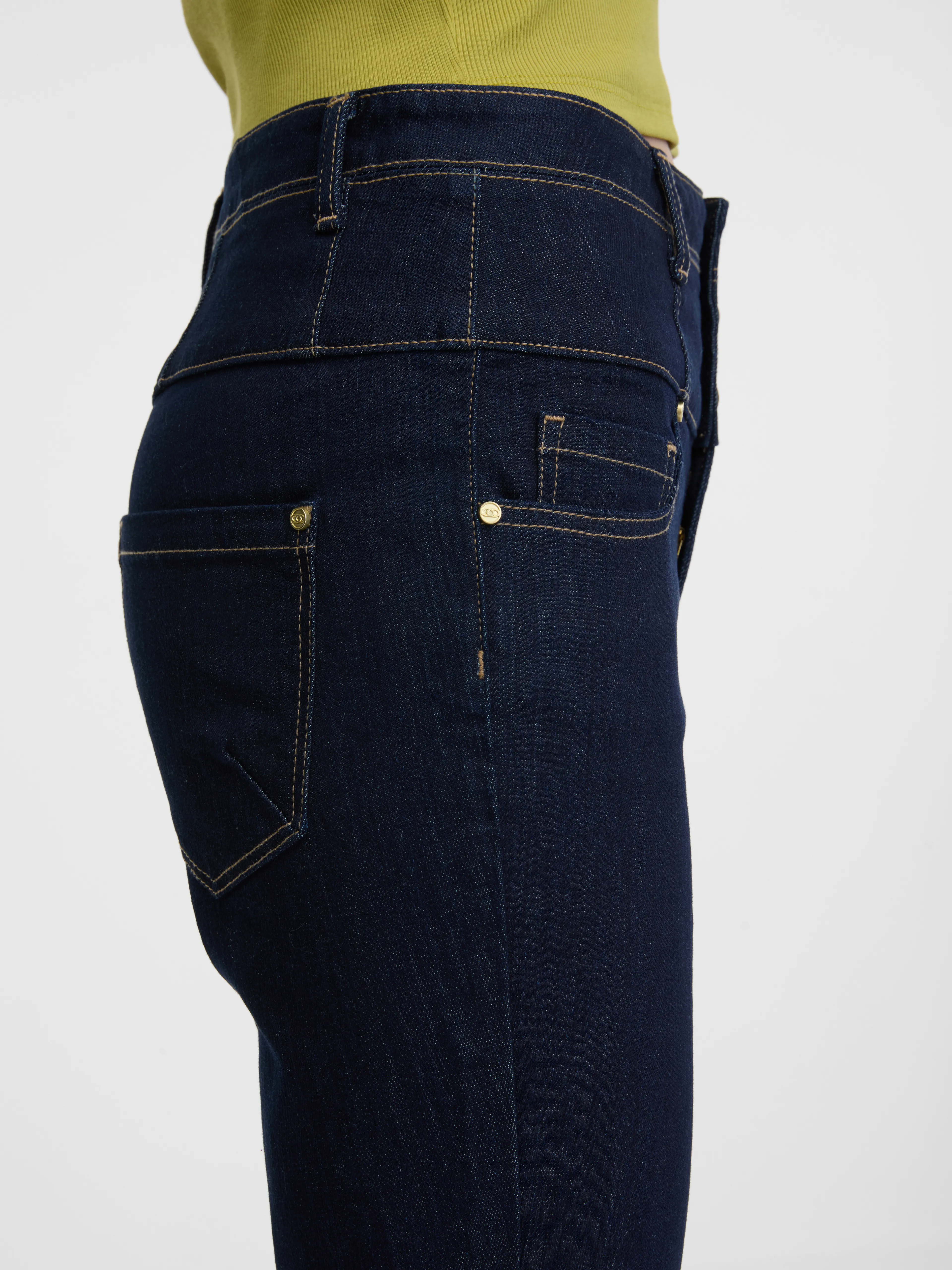 Dunkelblaue Damen-Skinny-Jeans ORSAY
