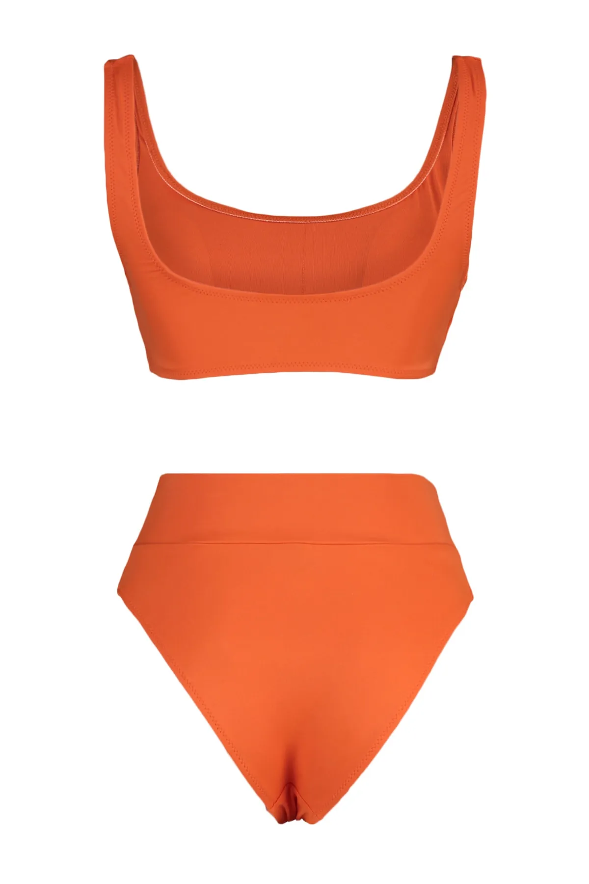 Trendyol Collection  Granatapfelblumen-Bustier, hohe Taille, hohes Bein, reguläres Bikini-Set TBESS22BT0010