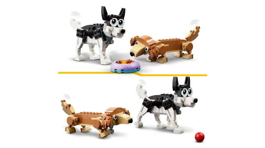 LEGO Creator 3in1 31137 Niedliche Hunde