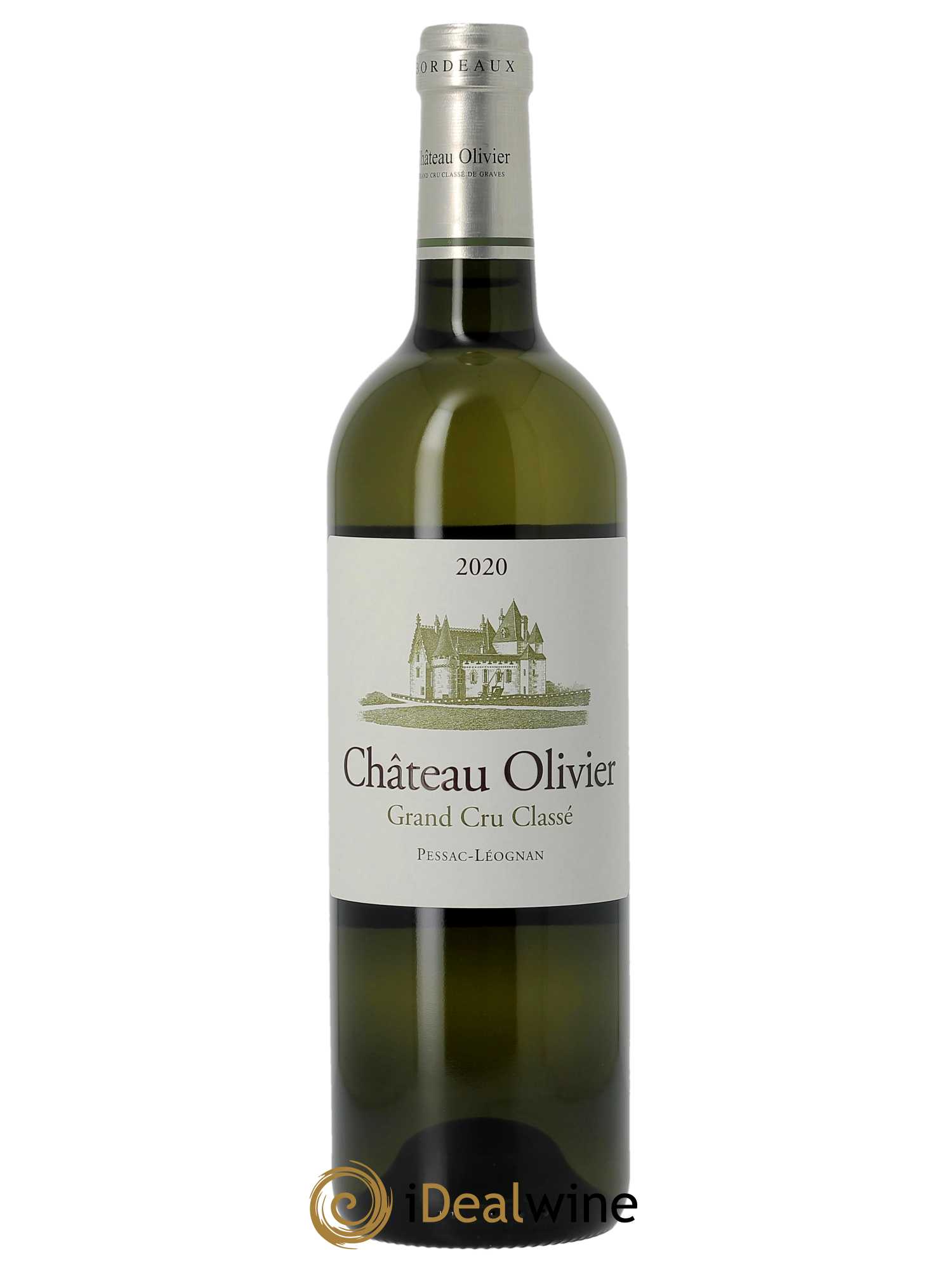 Château Olivier Cru Classé de Graves (CBO à partir de 6 BTS) 2020 - Lot de 1 Bouteille