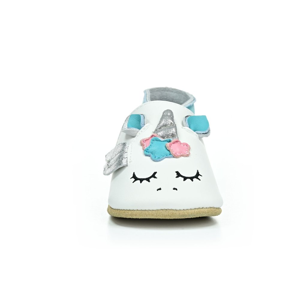 Lait et Miel Licorne Krabbelschuhe mit Einhorn