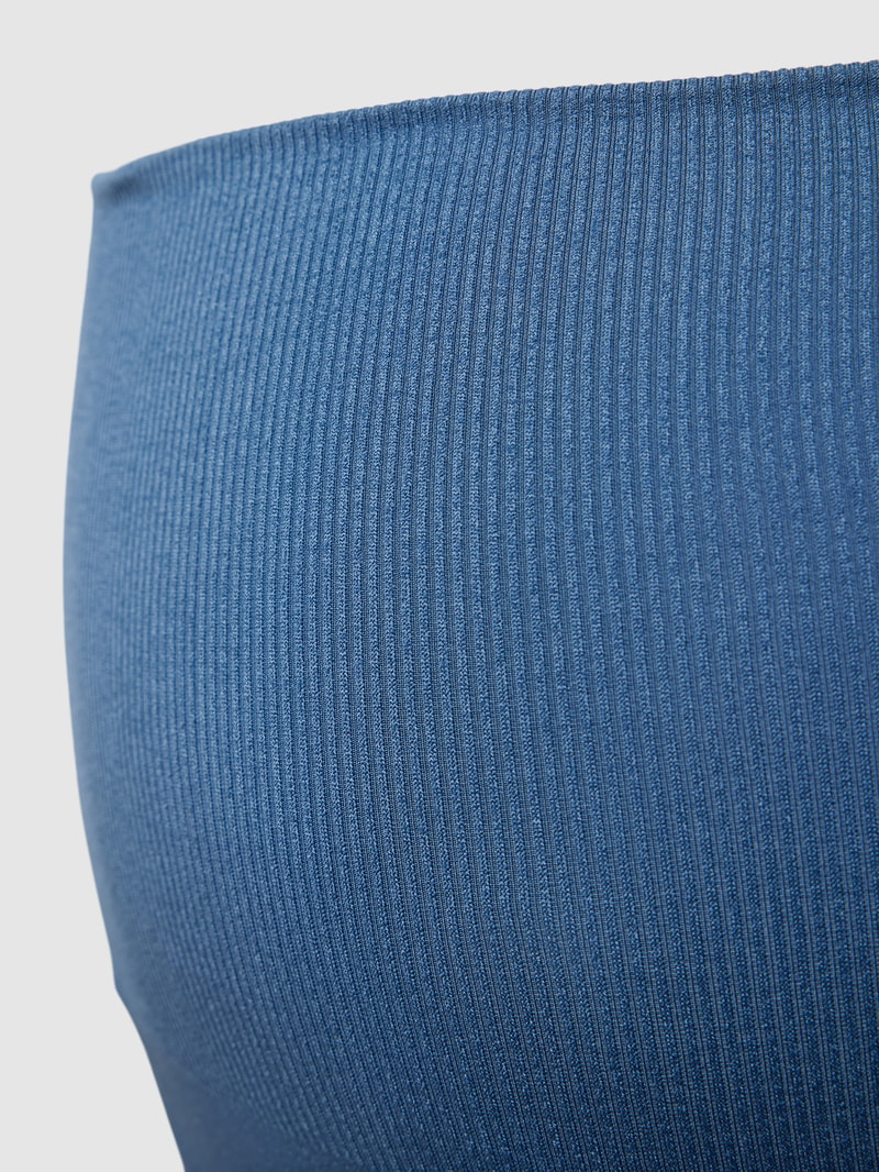 Umstands-String mit hohem Bund Modell 'LILJA' im 2er-Pack in blau