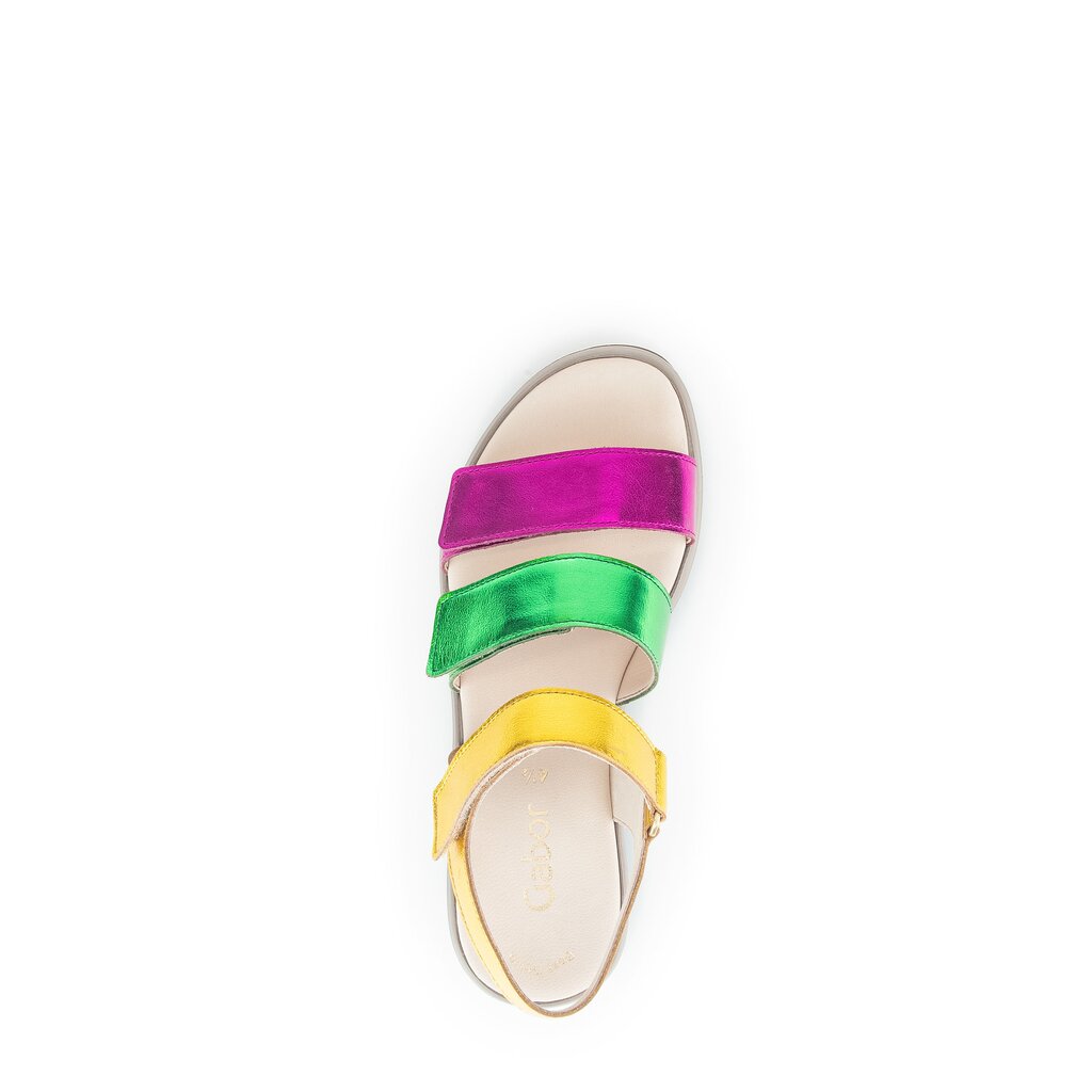 Gabor fashion Plateau Sandale multicolour