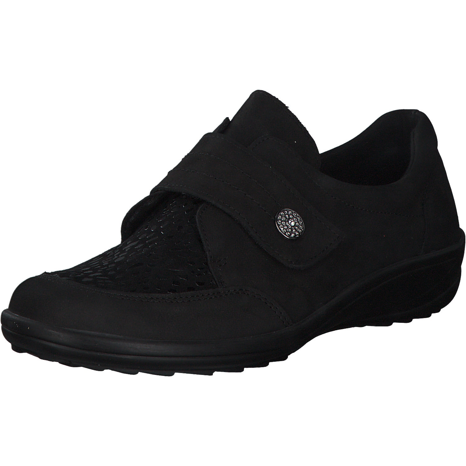 Aco Nani 12 203, Sneakers Low, Damen, Schwarz