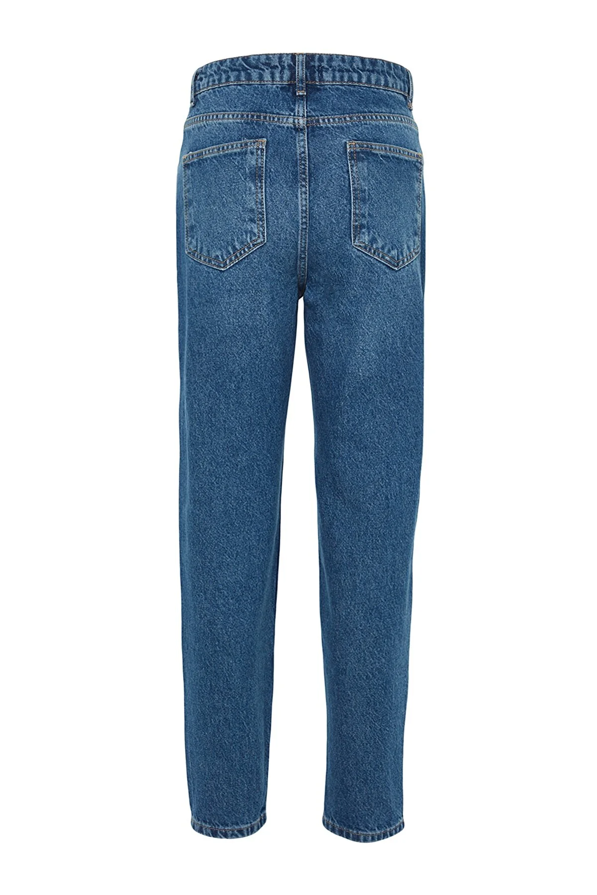 Trendyol Collection  Blaue High-Bel-Mom-Jeans TWOSS23JE00085