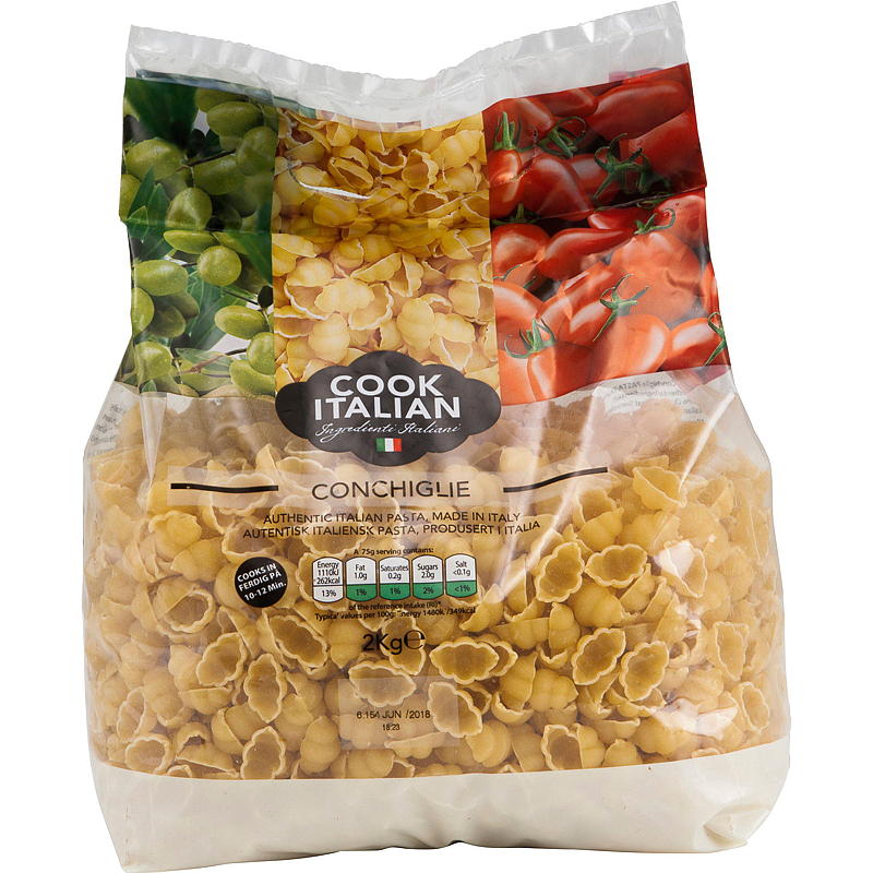 Pasta skjell 2 kg