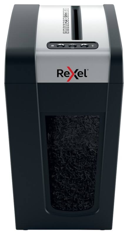 Rexel Secure MC6-SL Slimline Whisper-Shred™ Aktenvernichter Mikroschnitt Sicherheitsstufe P-5 6 Blatt