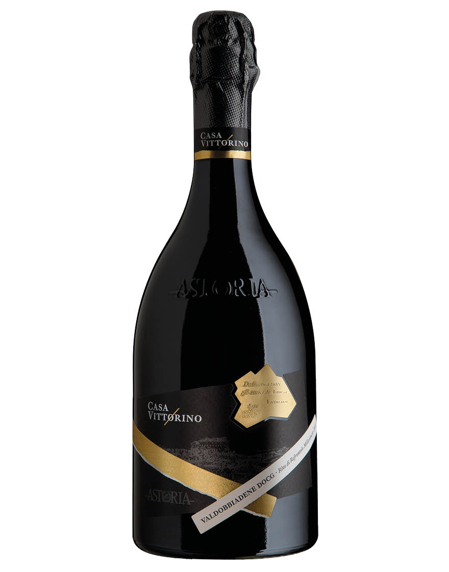 Valdobbiadene Prosecco Superiore Brut Millesimato DOCG Rive di Refrontolo Casa Vittorino 2022 Astoria 0,75 ℓ