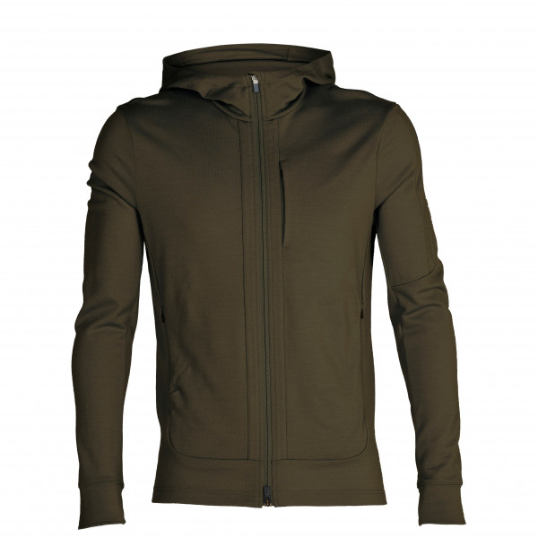 Icebreaker - Quantum III L/S Zip Hood - Merinojacke
