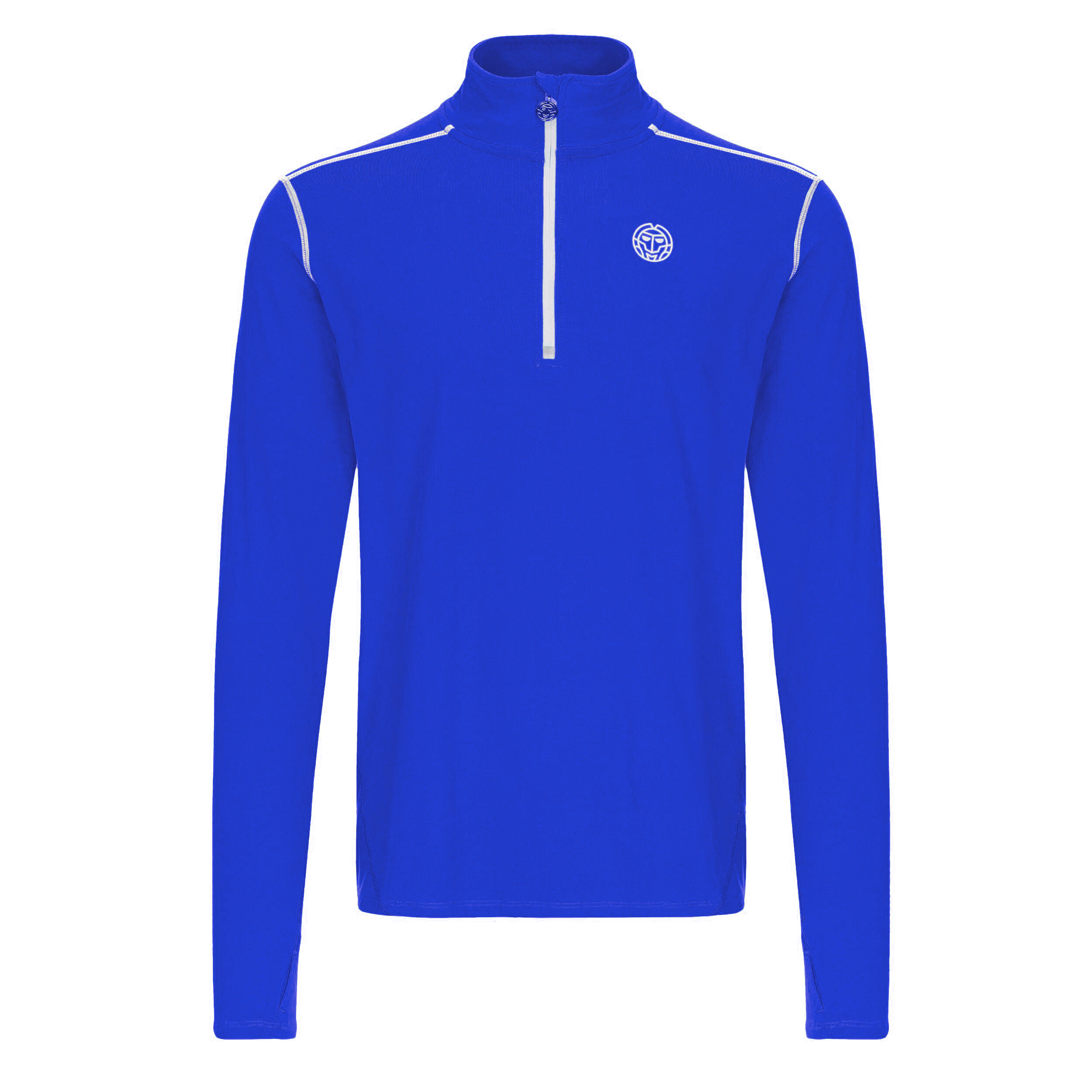 Zac Tech Half Zip Longsleeve Herren - Blau, Weiß