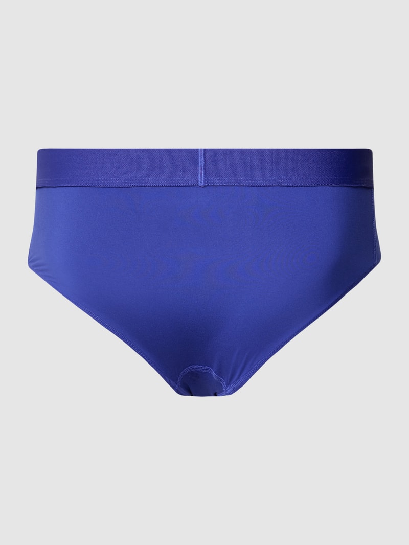 Slip mit elastischem Logo-Bund Modell 'FUTURE' in royalblau
