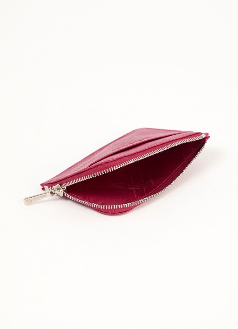 Longchamp Le Foulonné leather card holder