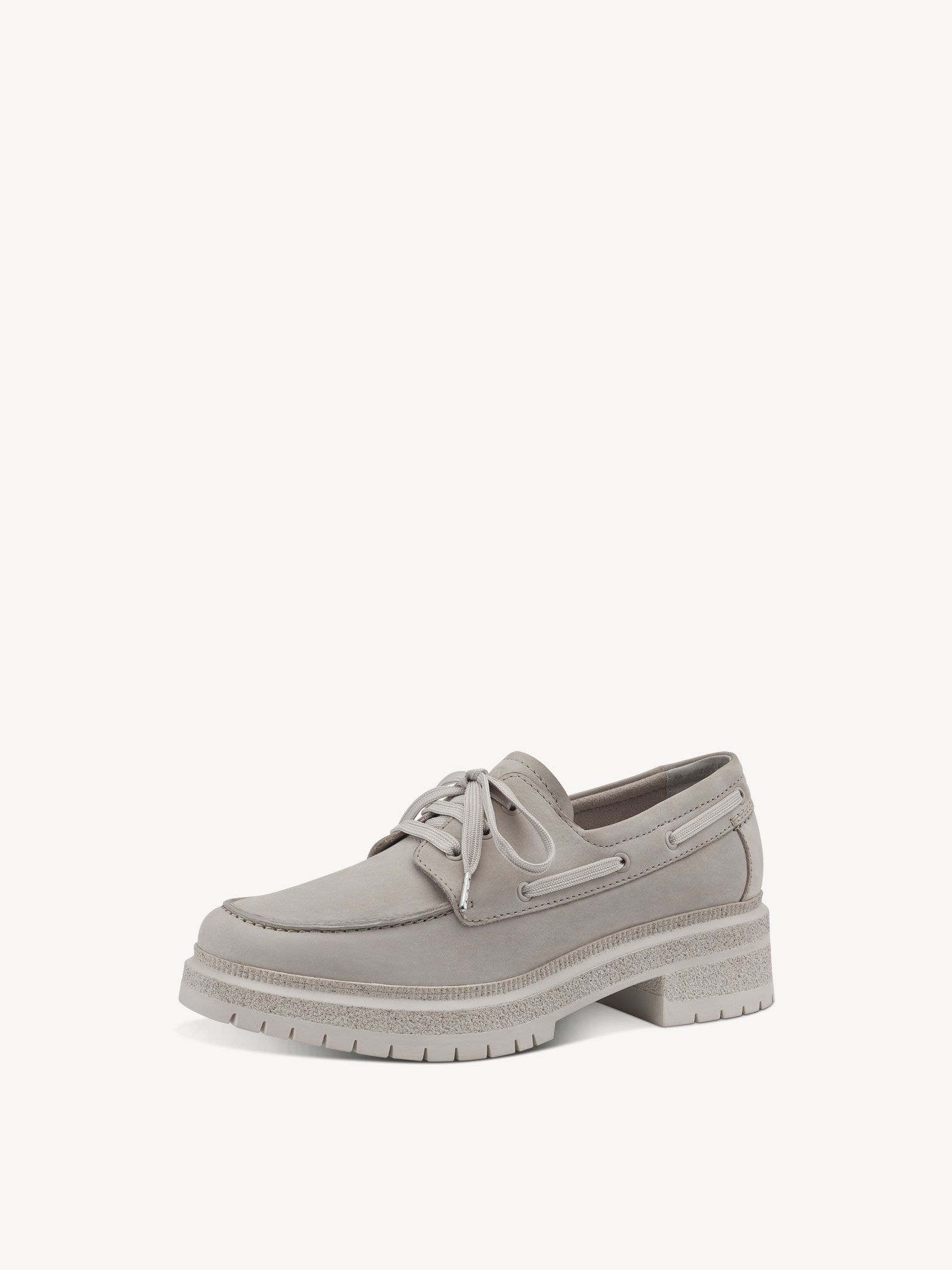 Derbie en cuir - beige