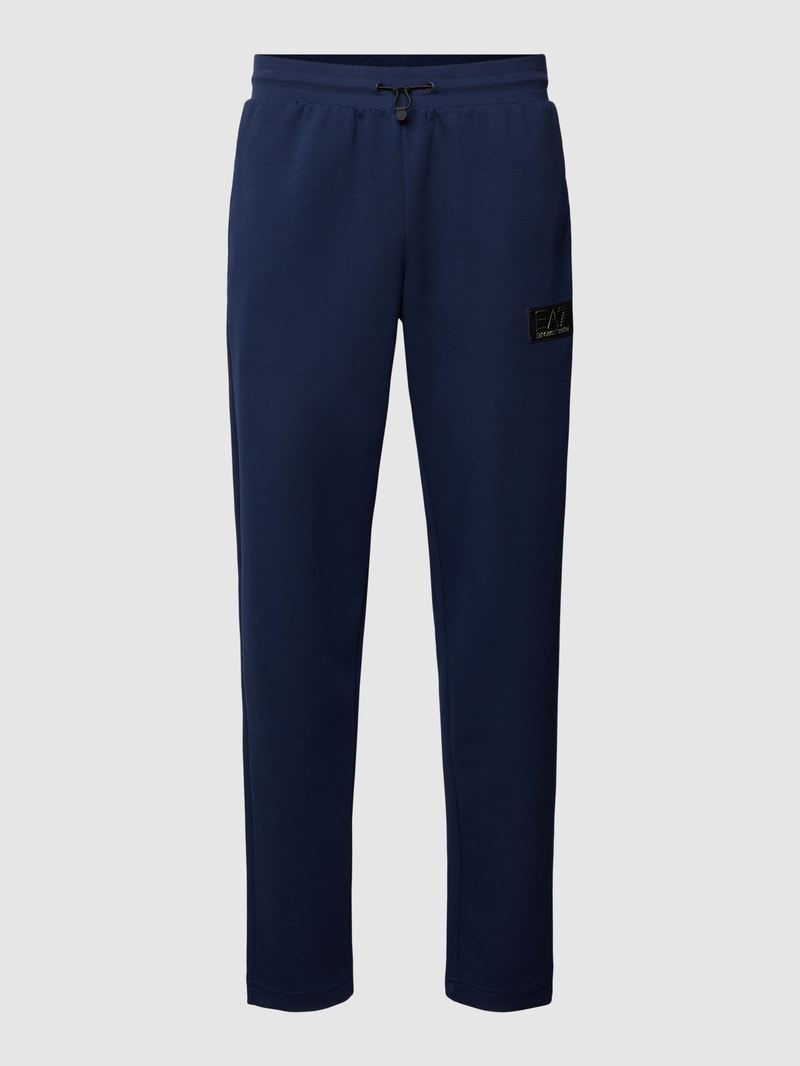 Sweatpants mit Tunnelzug in marineblau