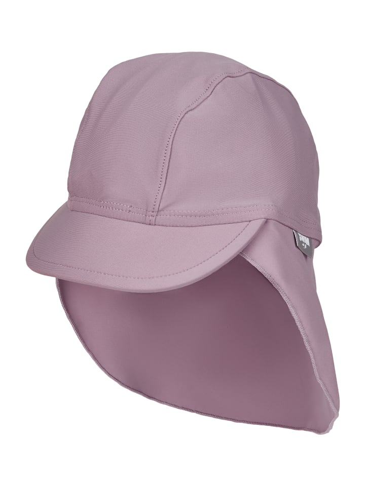 Sterntaler Bademütze mit Nackenschutz uni in helllila günstig kaufen