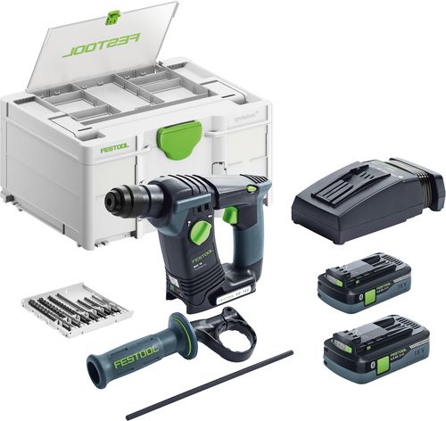 Festool 577602 BHC 18 HPC 4,0 I-Plus Accuboorhamer