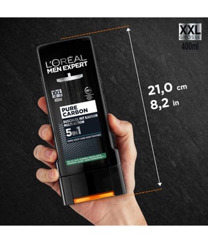 L'Oréal Men Expert Carbon Clean 5in1 Multi-Action Doppelpack Duschgel-800 ml