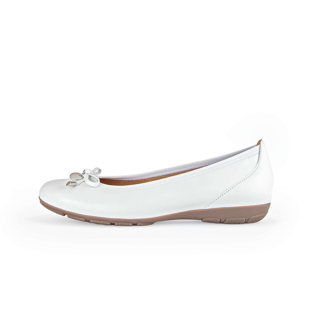 Gabor fashion Sportliche Ballerina weiß