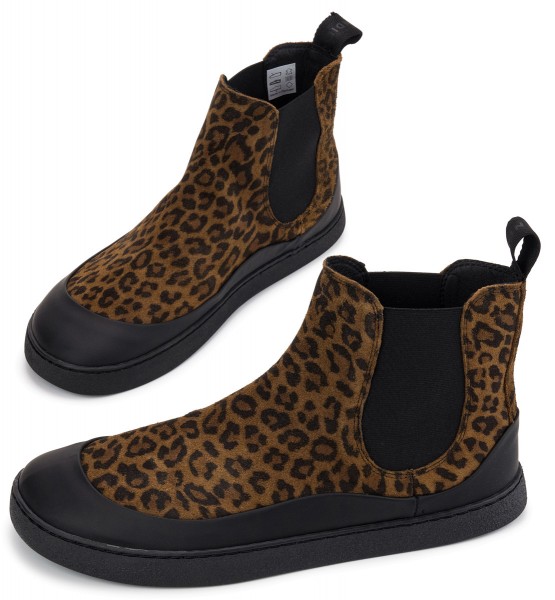 Groundies ~ Sienna Chelsea Boot GS1 ~ Leo/Black