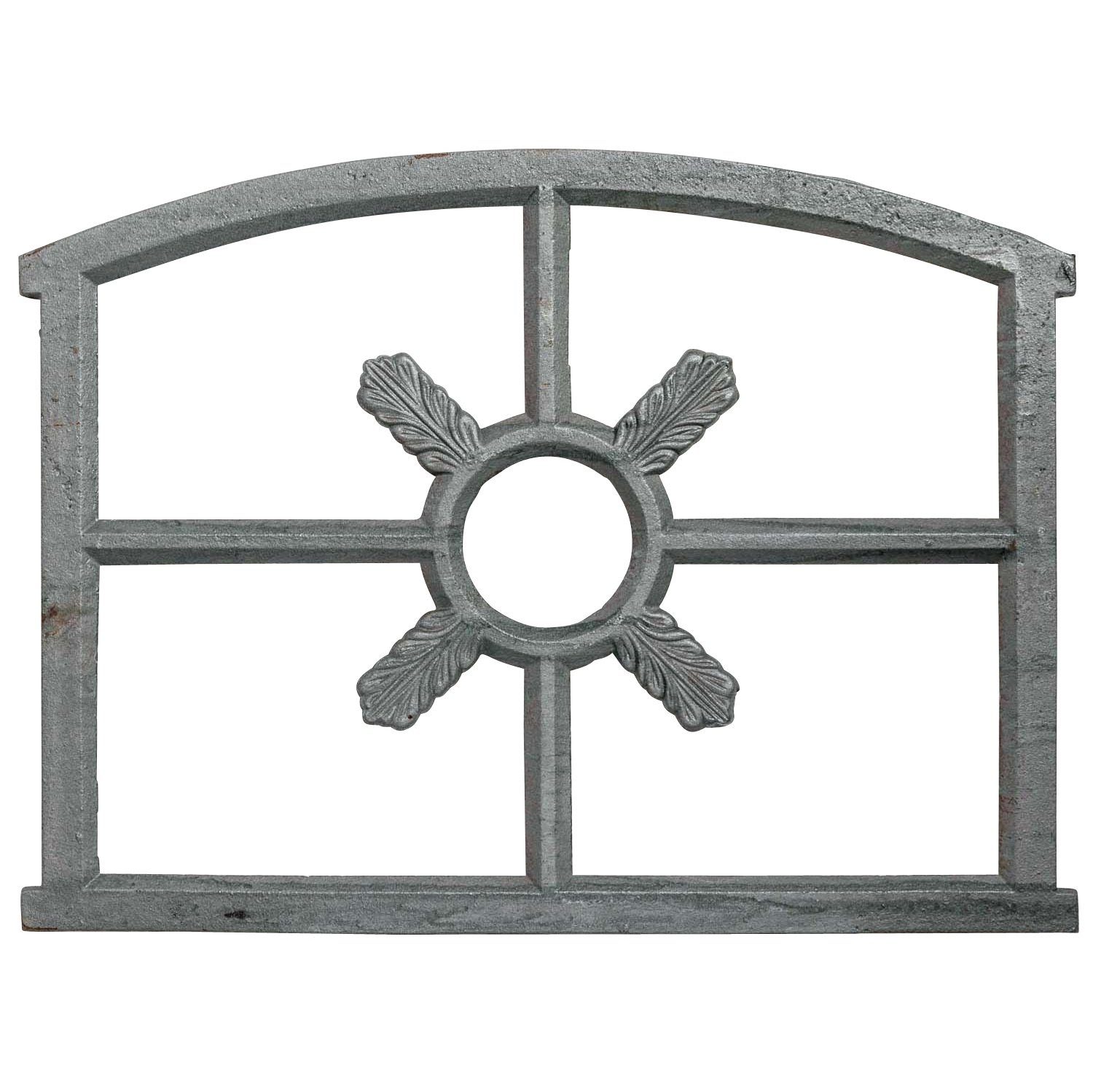 Aubaho Fenster Fenster grau Stallfenster Eisenfenster Scheunenfenster Eisen 70cm Anti