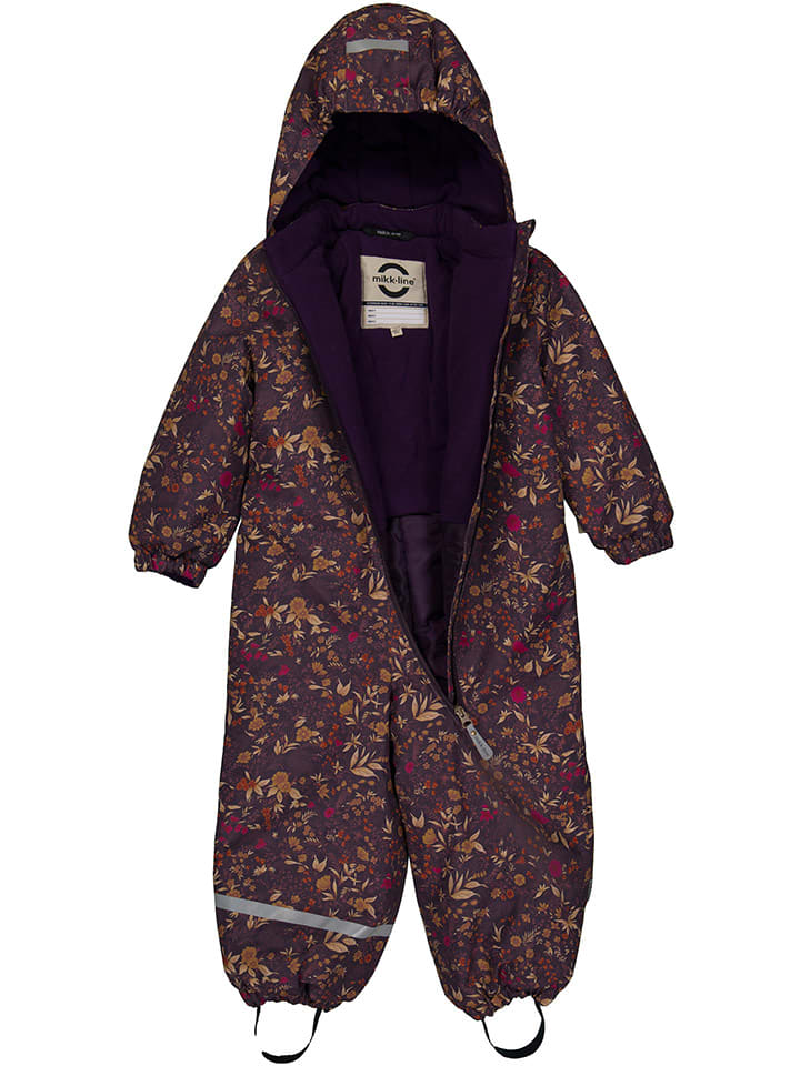 mikk-line Schneeanzug in Braun/ Violett günstig kaufen
