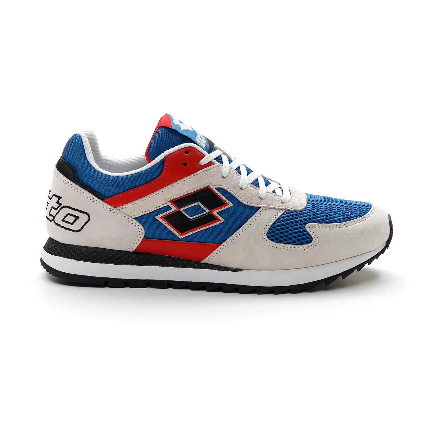 RUNNER PLUS '95 III MĚSÍČNÍ MODRÁ/DEŠTIVÝ DEN/PLAMENĚ ČERVENÁ