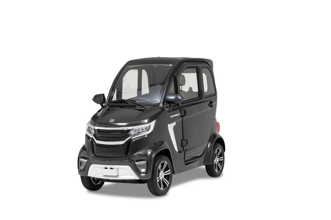 Econelo Elektro Kabinenroller Nelo 4.1 45 km/h schwarz