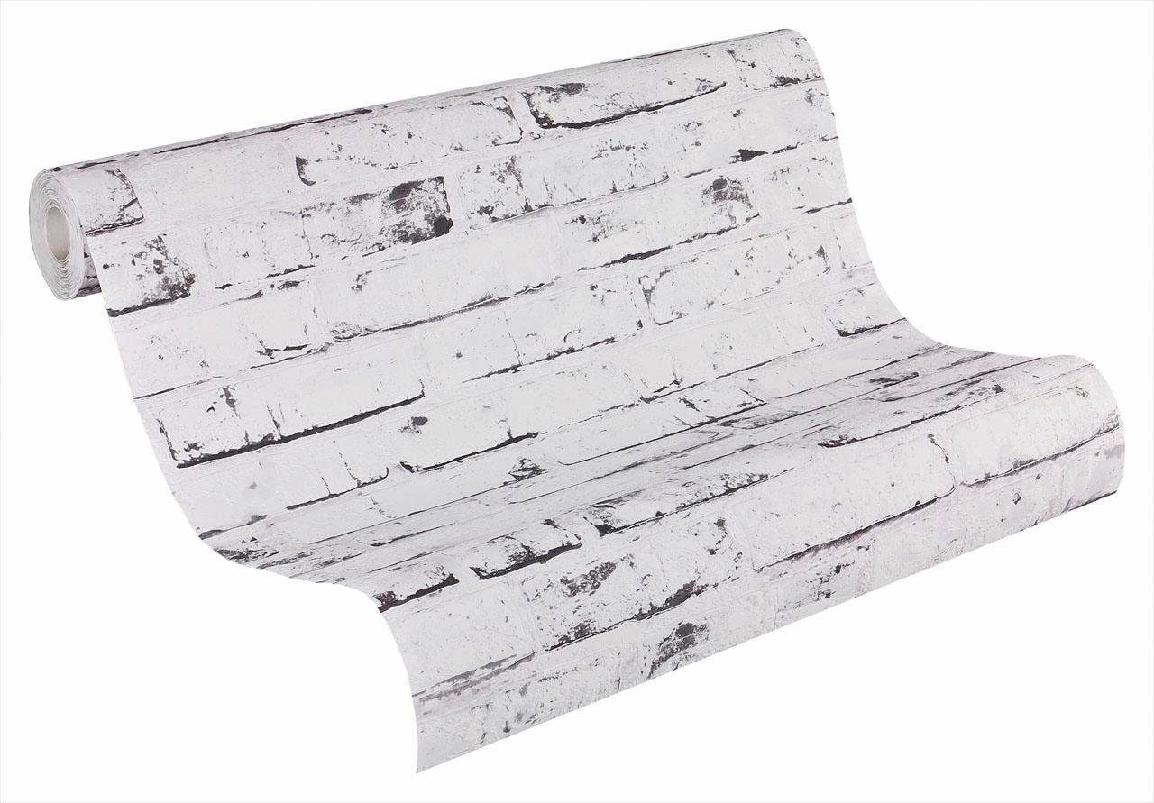 living walls Vliestapete Best of Wood`n Stone 2nd Edition, Steinoptik, Struktur Tapete Stein