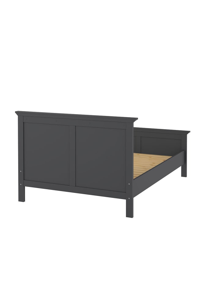 ebuy24 Bett Venedig Grau 159 x 201 cm günstig kaufen onesize