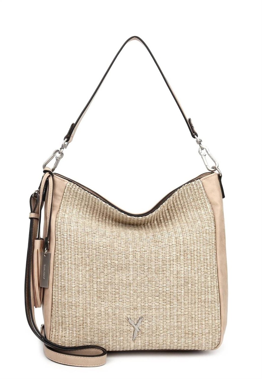 SINA JO Handtaschen beige BEUTEL M
