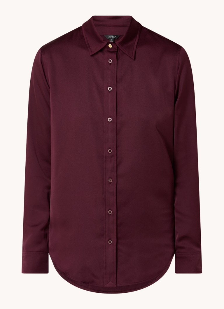 Ralph Lauren satin blouse