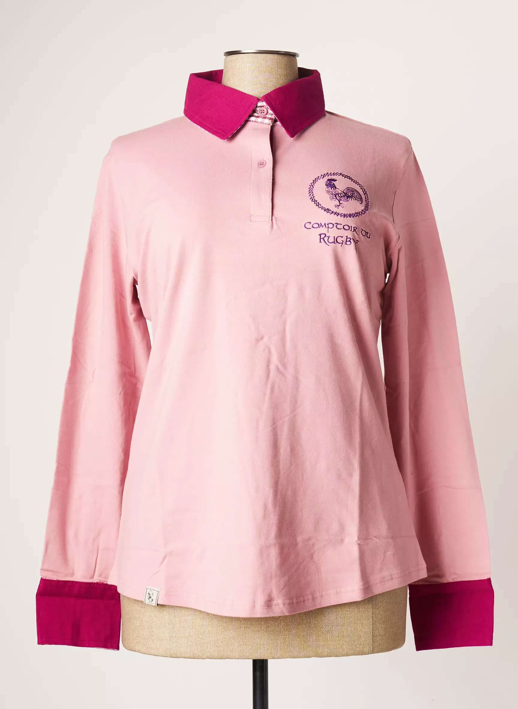 Comptoir Du Rugby Polos Femme couleur rose