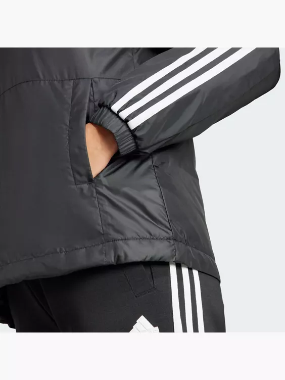 adidas Essentials 3-Streifen Insulated Hooded Jacke