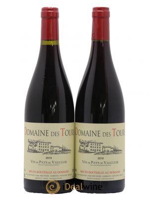 IGP Vaucluse (Vin de Pays de Vaucluse) Domaine des Tours Emmanuel Reynaud  2019 - Lot de 2 Bouteilles