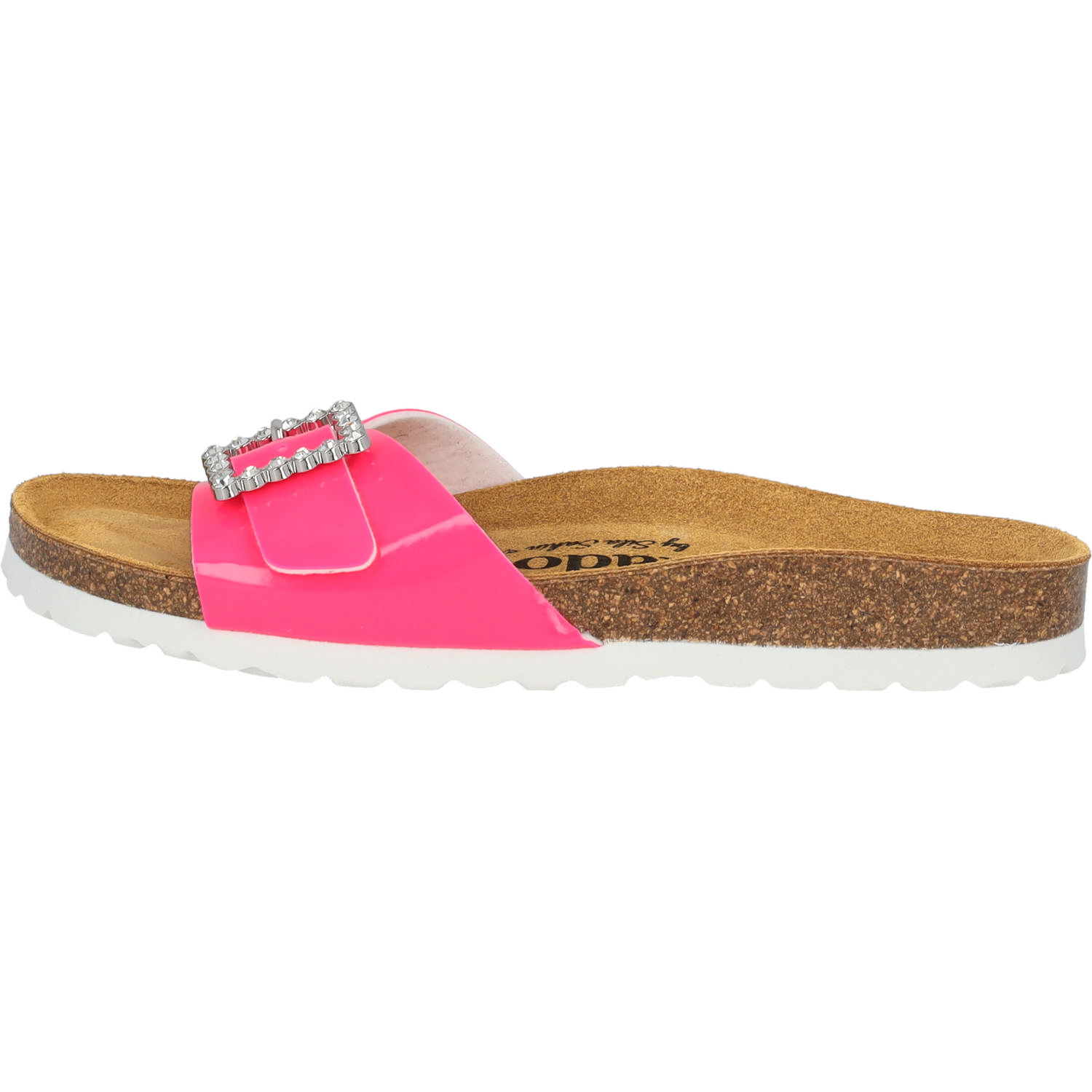 Palado Malta SQ by Sila Sahin, Pantoletten, Damen, Pink Neon Lack