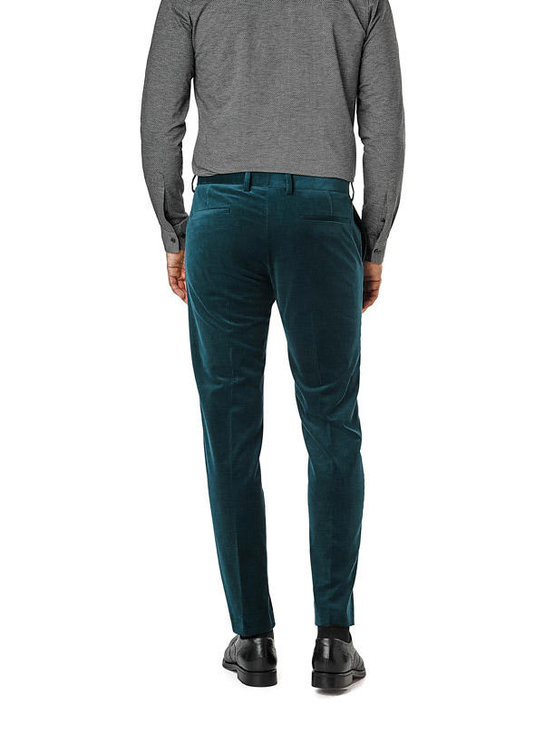 Strellson, Hose Melwin, Slim Fit, Cord, dunkelgrün