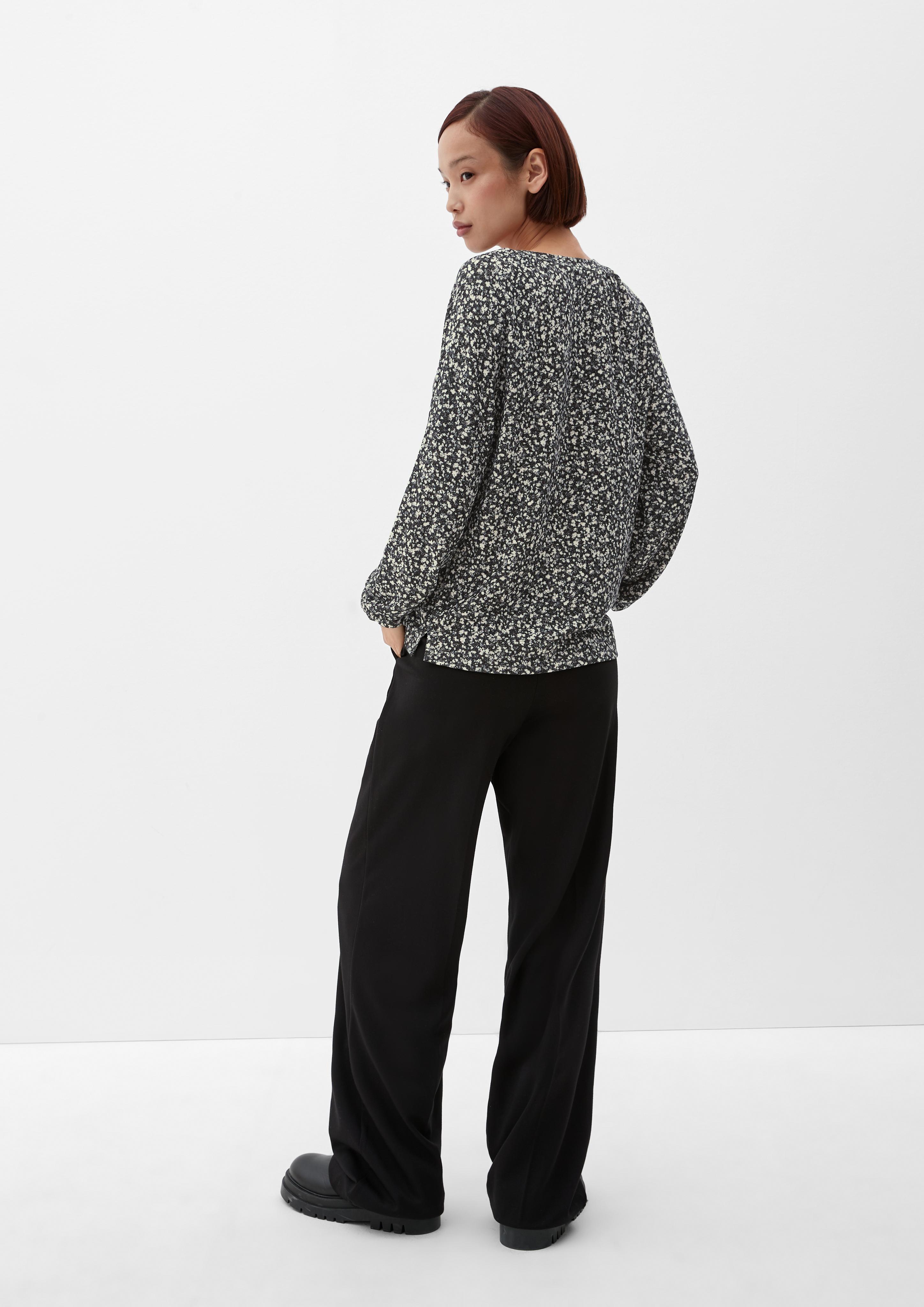 Langarmshirt aus Viskosestretch  2121796-99A2
