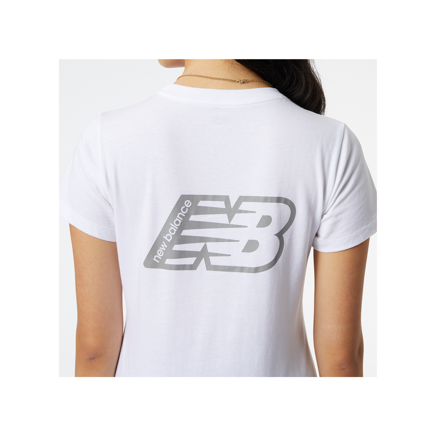 New Balance Essentials T-Shirt Damen Weiss FWT