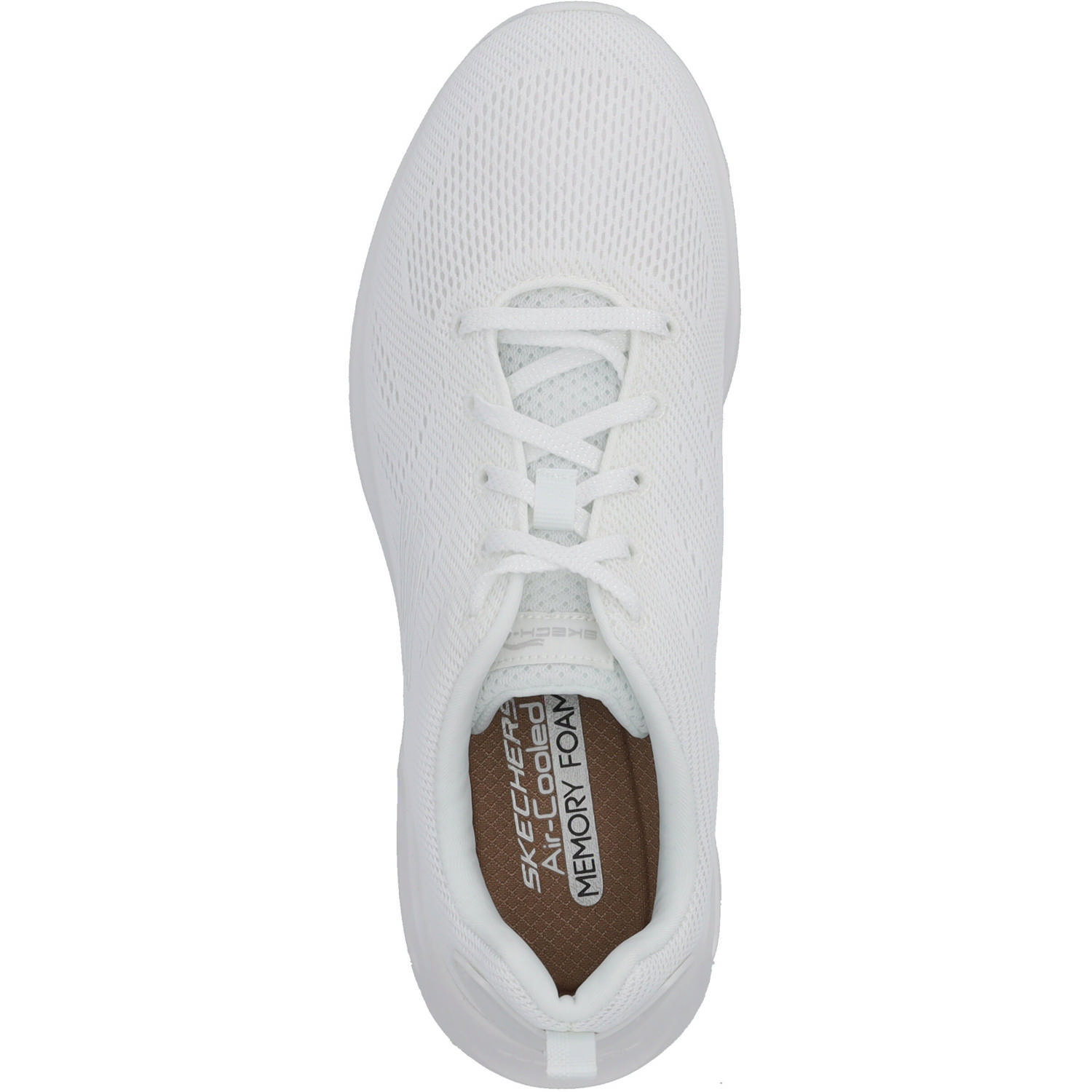 Skechers 149948, Schnürschuhe, Damen, white silver