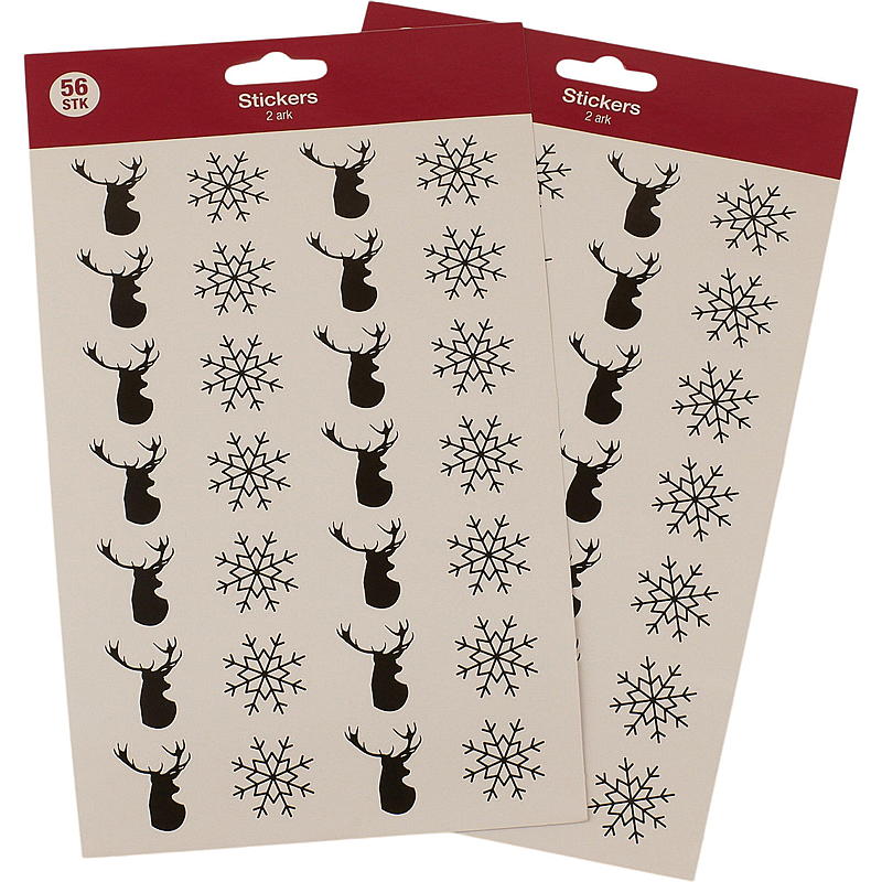 Home Julestickers 2 ark