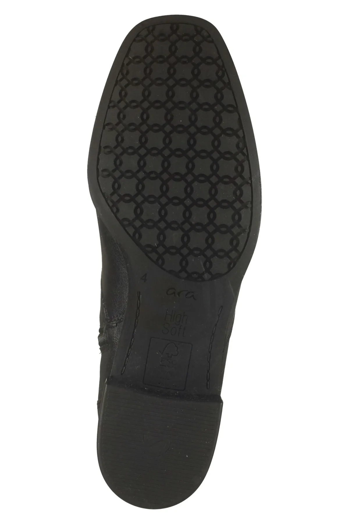 ARA  Stiefelette - Schwarz - Blockabsatz