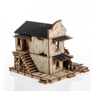 28mm Curse of Dead Mans Hand: Ramshackle House 4
