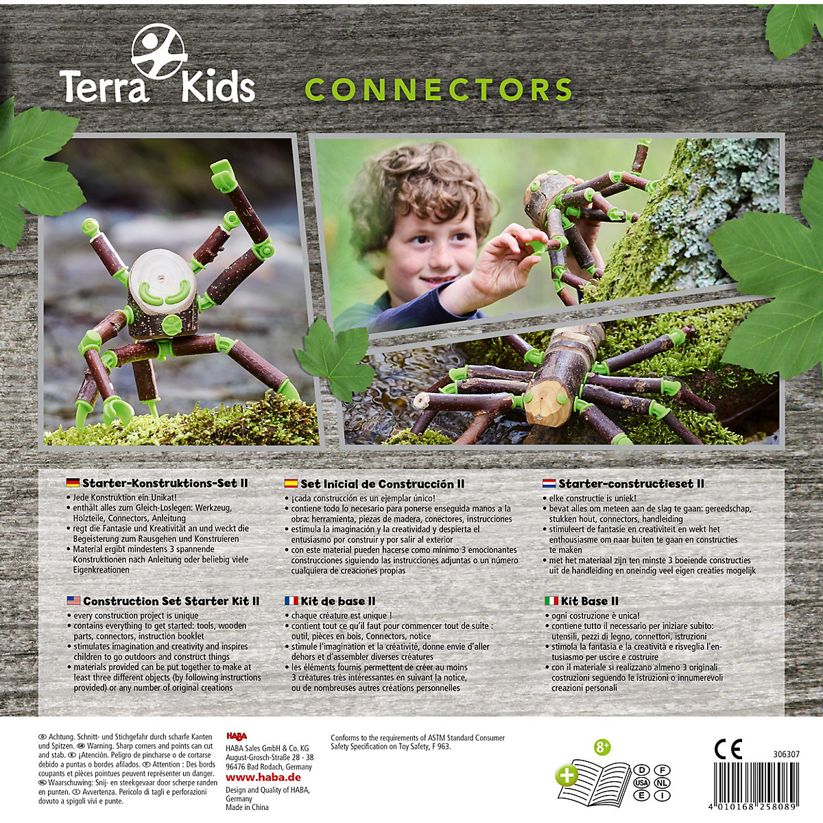 HABA 306307 Terra Kids Connectors - Starter-Konstruktions-Set II