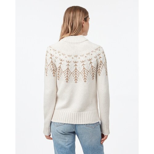 DAMEN SWEATSHIRT W HIGHLINE WOOL INTARSIA SWEATER