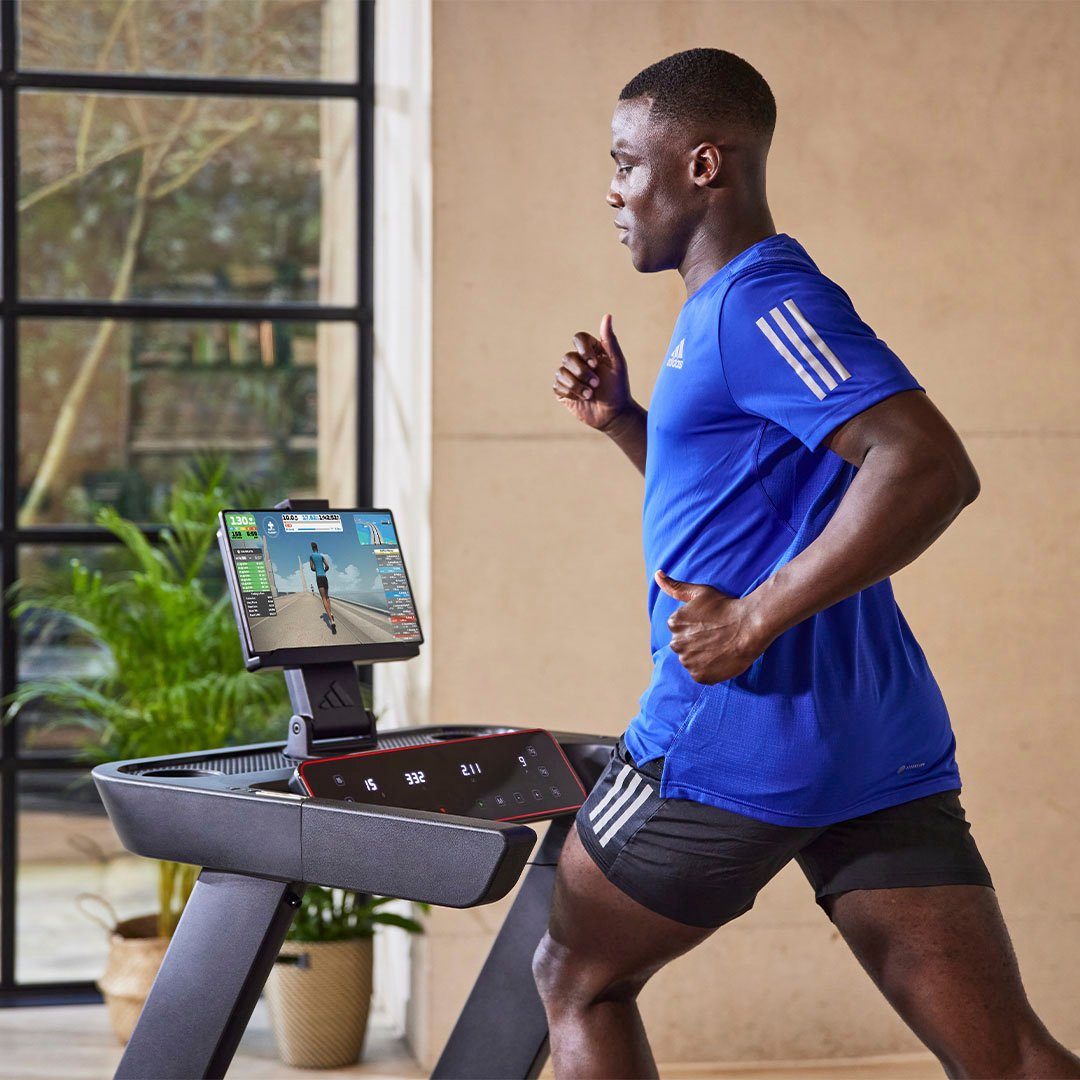 adidas Performance Laufband T-23, mit Höchstgeschwindigkeit 20 km/h und 15 Steigungsstufen
