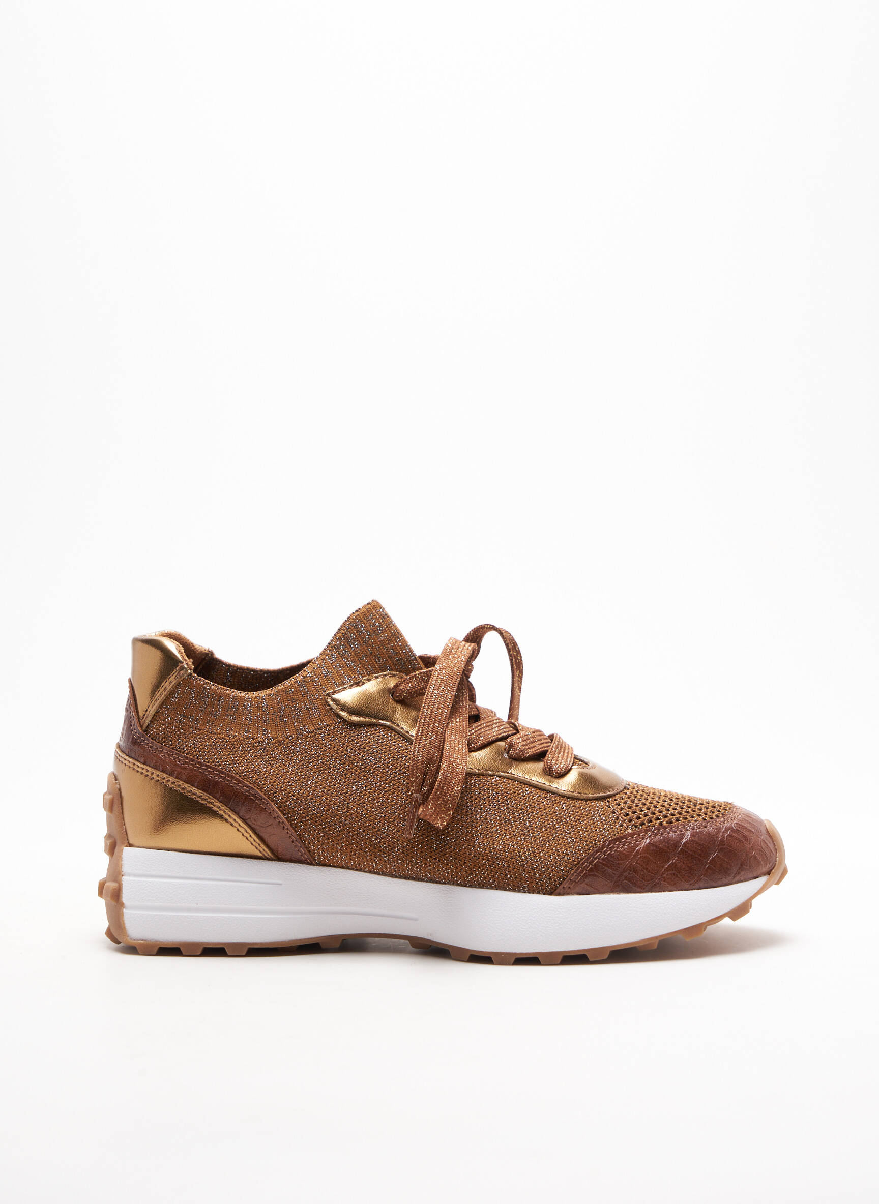 R Q S Baskets Femme couleur marron