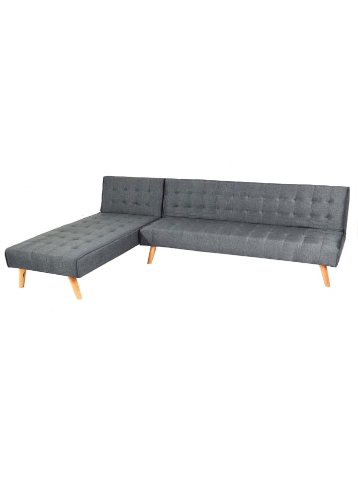 MCW Ecksofa K38 Liegefläche links/rechts, Dunkelgrau günstig kaufen onesize